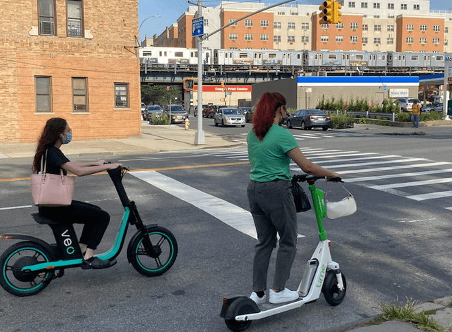 Scooter-Aktien-Pilotprogramm startet in der Bronx